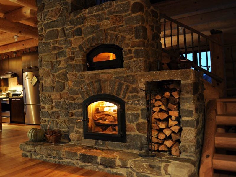 How to heat your house with just a wood burning stove